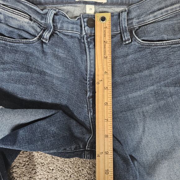 Frame Jeans Womens 29 27X27.5 Blue Le High Skinny Endell Distressed Boho Stretch - Picture 9 of 12